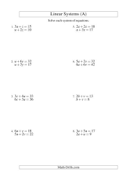linear inequalities worksheet answers