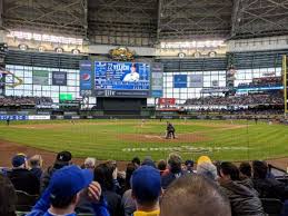 Miller Park Section 118 Home Of Milwaukee Brewers