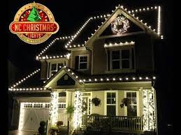 to hang professional christmas lights