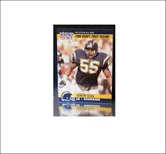 1998 kenner starting lineup football classic doubles cards #7 junior seau: Deceased 2012 1991 Pro Set 673 Junior Seau Rookie Card San Diego Chargers Linebacker Art Collectibles Memorabilia Colonialgolfhart Com