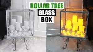 diy dollar tree glass display box diy