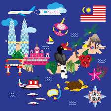 Within malaysian society there is a malay culture, a chinese culture, an indian culture, a eurasian culture, along with the. Malaysia Travel Guide Map Malaysia Travel Map My Job Shutterstock Copyright Varisa56 Malaysia Travel Travel Infographic Malaysia Travel Guide