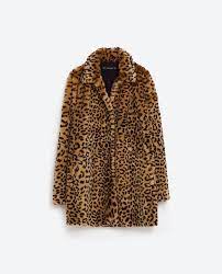 Leopard Print Coat Leopard Fur Coat