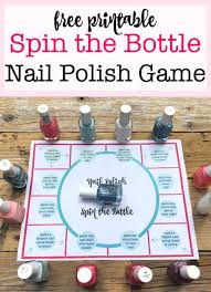 spin the bottle nail polish game momof6