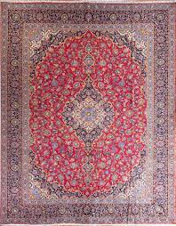 tabrizi rugs kashan super fine red hand