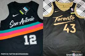 This year's san antonio spurs are an anomaly. Spurs Raptors Among Seven New Nba Jersey Leaks Sportslogos Net News