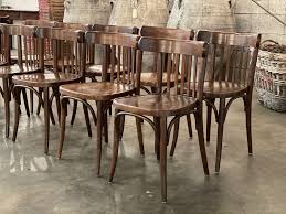 bentwood dining chairs in sold vitrine