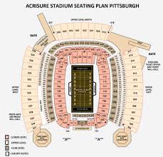 acrisure stadium seating plan ticket