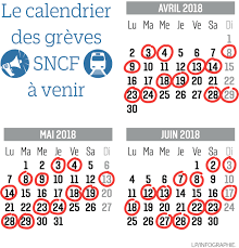 SNCF : voici les jours de grève prévus jusqu'en juin - Le Parisien