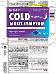 Cold Multi Symptom Night Time Tablet Allegiant Health