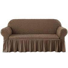 Kourtney Skirt Style Stretch Sofa