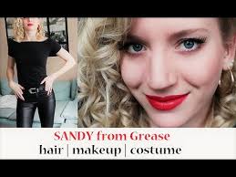 sandy from grease hair makeup