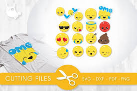 face expressions files svg dxf pdf