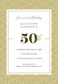 I have made this video with an. 50th Golden Birthday Birthday Invitation Template Free Greetings Island