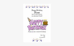 birthday gift certificate template free
