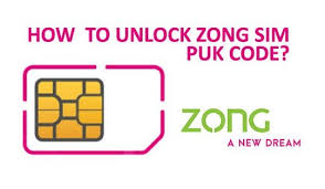 A puk code stands for personal unlock key. it's a unique code that is linked to your mobile phone's sim card and is usually 8 digits long. Zong Sim Puk Code Unlock Mobile Network Operator Coding Mobile Tricks