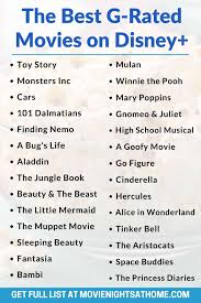 50 best g rated s on disney plus