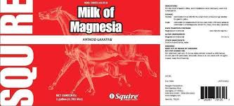 milk of magnesia antacid laxative liquid