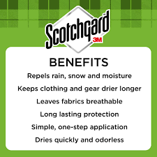 scotchgard water repellent fabric