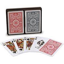 The trusted hoyle name with the durability of plastic cards creates a winning combination guaranteed to delight consumers. Kem Arrow Red And Blue Playing Cards Wide Walmart Com Walmart Com