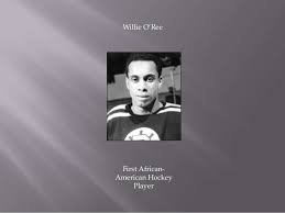 Willie o'ree, the nhl's first black player, will be among monday night's hockey hall of fame inductees in toronto. Willie O Ree