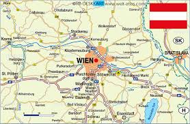 Freier eintritt mit einer karte. Karte Von Wien Region Region In Osterreich Welt Atlas De