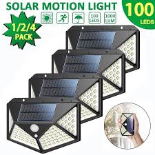 litom 1 2 4pcs 100 led solar lights