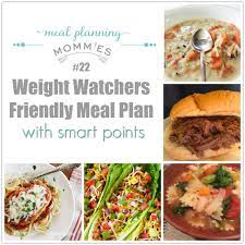 weight watcher friendly meal plan 22
