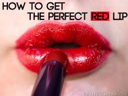 how to get the perfect red lip