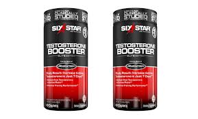 six star testosterone booster 60 ct