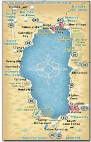 Lake tahoe attractions go beyond just the water. Lake Tahoe Area Maps Detailed Lake Tahoe Area Map By Region