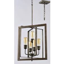 Home Decorators Collection Palermo Grove 5 Light Gilded Iron