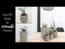 Easy Diy Molds For Concrete Planters At