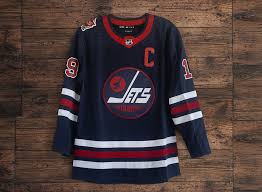 Hockey jersey 2019 winnipeg jets heritage classic wheeler laine scheifele. The Heritage Blue Jersey Winnipeg Jets