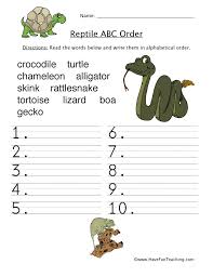 Reptiles Worksheet Reptile Worksheets For 3rd Grade Expertoptions Club