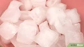 How do you make soft crunchy ice cubes?