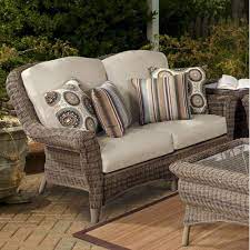 South Sea Rattan Provence Loveseat With