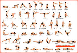 Modern Life Beginner Yoga Poses Chart Pdf