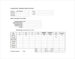 23 attendance sheet templates pdf