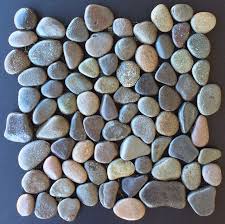 pebbles bali black gray 12 x 12