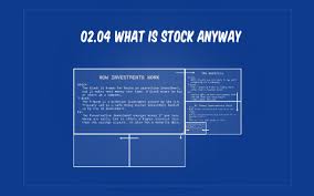 02 04 What Is Stock Anyway By Kyran Attaf On Prezi