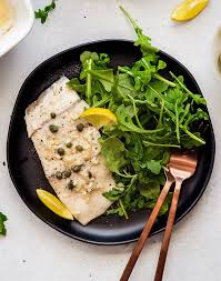 easy garlic white wine baked fish