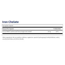 iron chelate pure life pharmacy