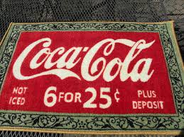coca cola throw rug for kitchen