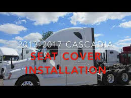 2017 Cascadia Seat Cover Installation