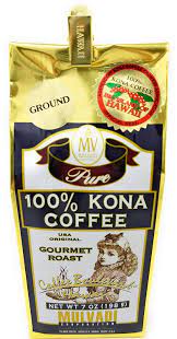 Amazon.com : Mulvadi, Coffee Ground 100 Kona, 7 Ounce : Grocery & Gourmet  Food
