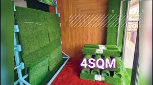 1m x 4m 4sqm artificial carpet gr