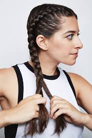 Dutch braid your own hair for beginners. How To Do Double Dutch Braids Hairstyle On Yourself Popsugar Beauty