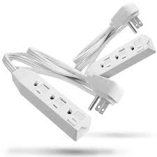 Check spelling or type a new query. 3 Outlet Power Strip 3ft 2 Pack Fospower 3 Prong 1625w Extension Cord And 90 Degree Ac Flat Plug Adapter White Walmart Com Walmart Com