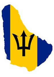Image result for images for the Barbados flag and coat of arms